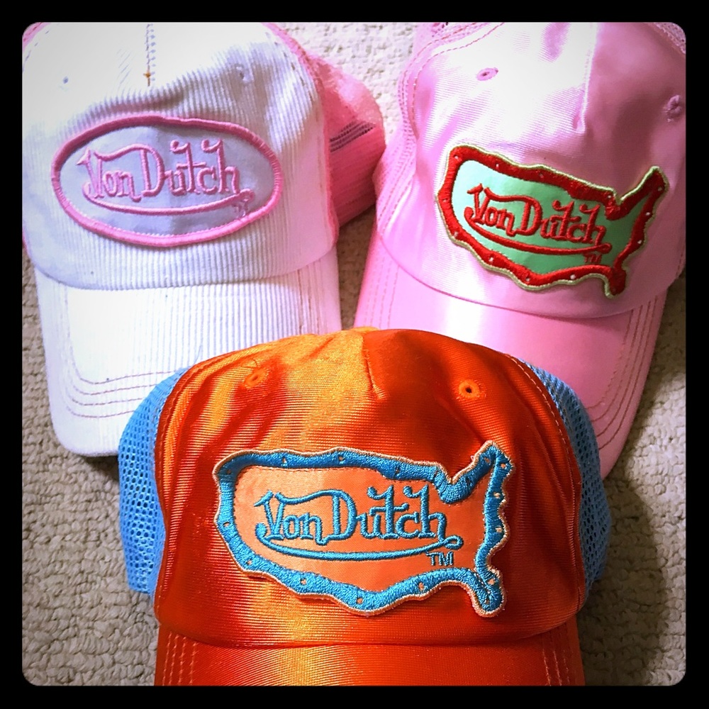 Von Dutch Hat 🧢 lot of 3 Cap